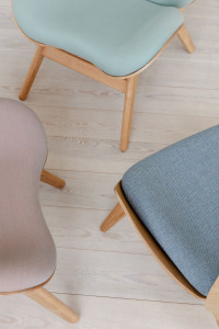 Мягкое кресло из ткани Kvadrat