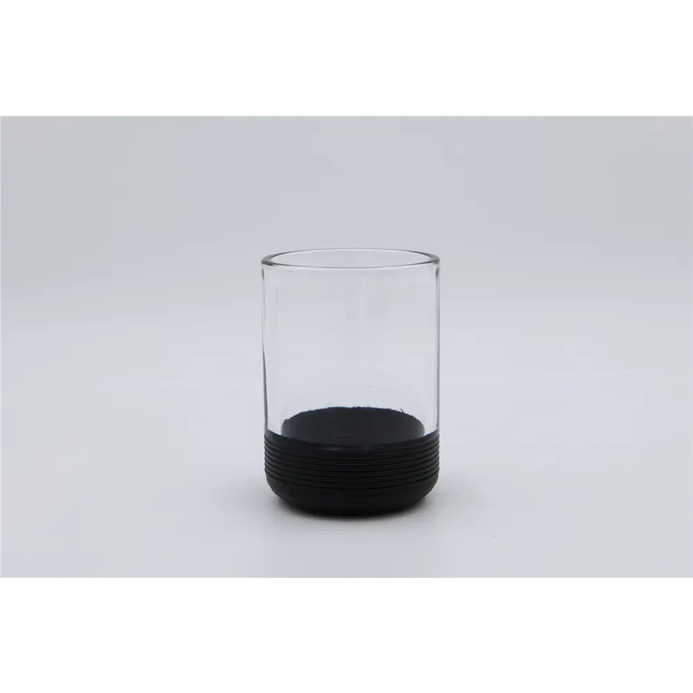 Стакан для зубных щеток PROFFI HOME Black Glass — элегантный аксессуар для ванной 89381137 STLM-1571154