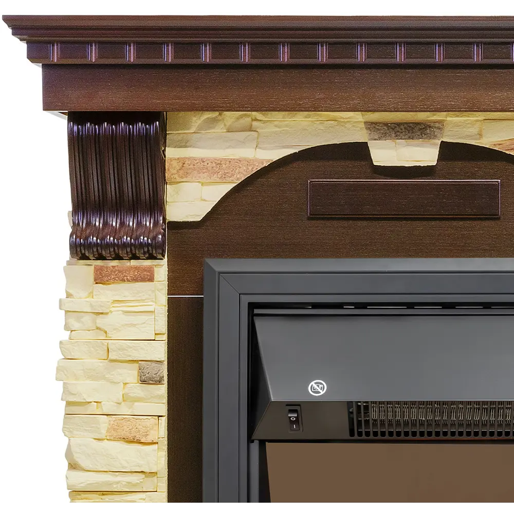 Каминокомплект Royal Flame Dublin STD Aspen Black 1.5 кВт STLM-2043540 - Вид №1