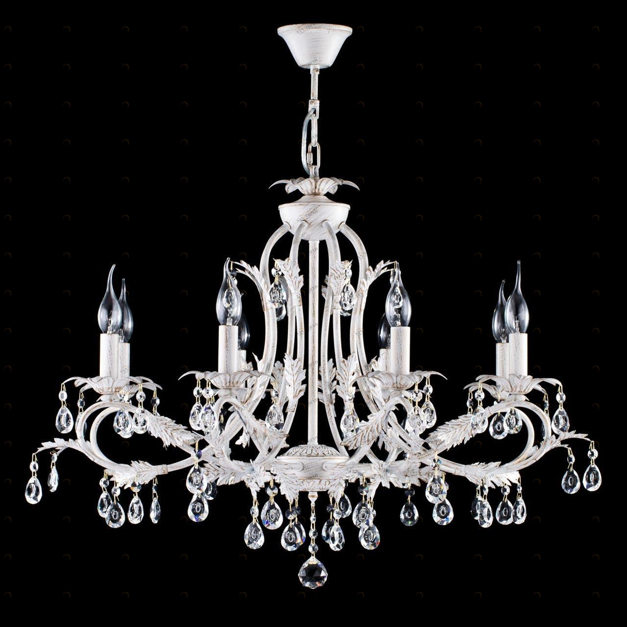 Подвесная люстра Freya Dezi FR3040-PL-08-WG FREYA ДИЗАЙНЕРСКИЕ, DEZI 186109 Белый 