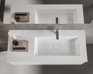 Подвесной шкаф для умывальника с настенным креплением