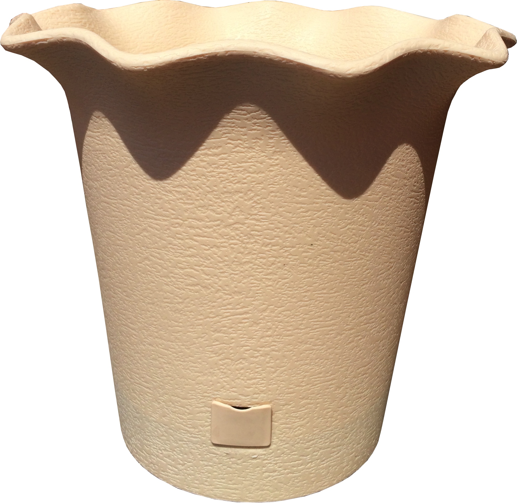 408-4К Горшок д/цветов Le Fleur d=39,5 16 Л. Бежевый Цветочная коллекция 