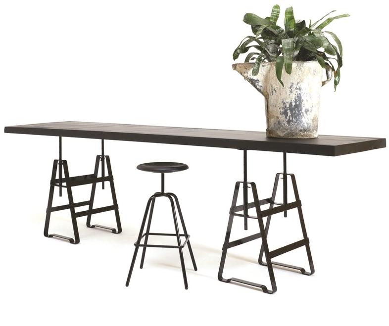 Atelier Haußmann Высокий табурет из стали и дерева sun-id-1400560 - Вид №8