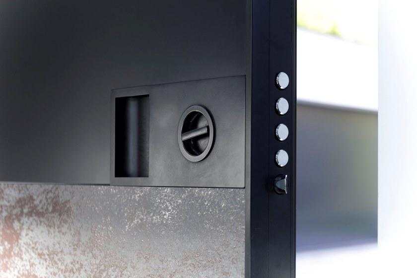 OIKOS VENEZIA Распашная бронированная входная дверь из стали Corten ™ Synua sun-id-1445219 - Вид №7