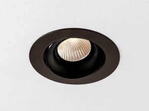 HER Встраиваемый регулируемый светодиодный прожектор из алюминия с порошковым покрытием  Em077, em007, em177