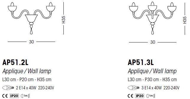 Cangini & Tucci Настенный светильник отраженного света из дутого стекла Color sun-id-1408041 - Вид №1