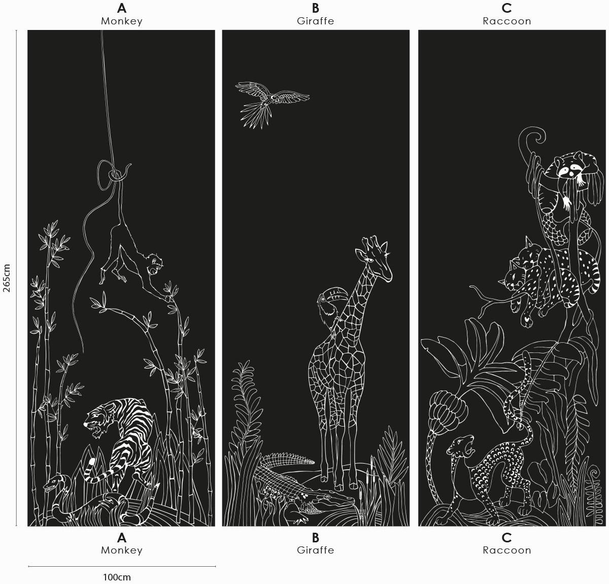 Groovy Magnets Магнитные виниловые обои Chalkboard Kmb-ju-gi-wh - Вид №7