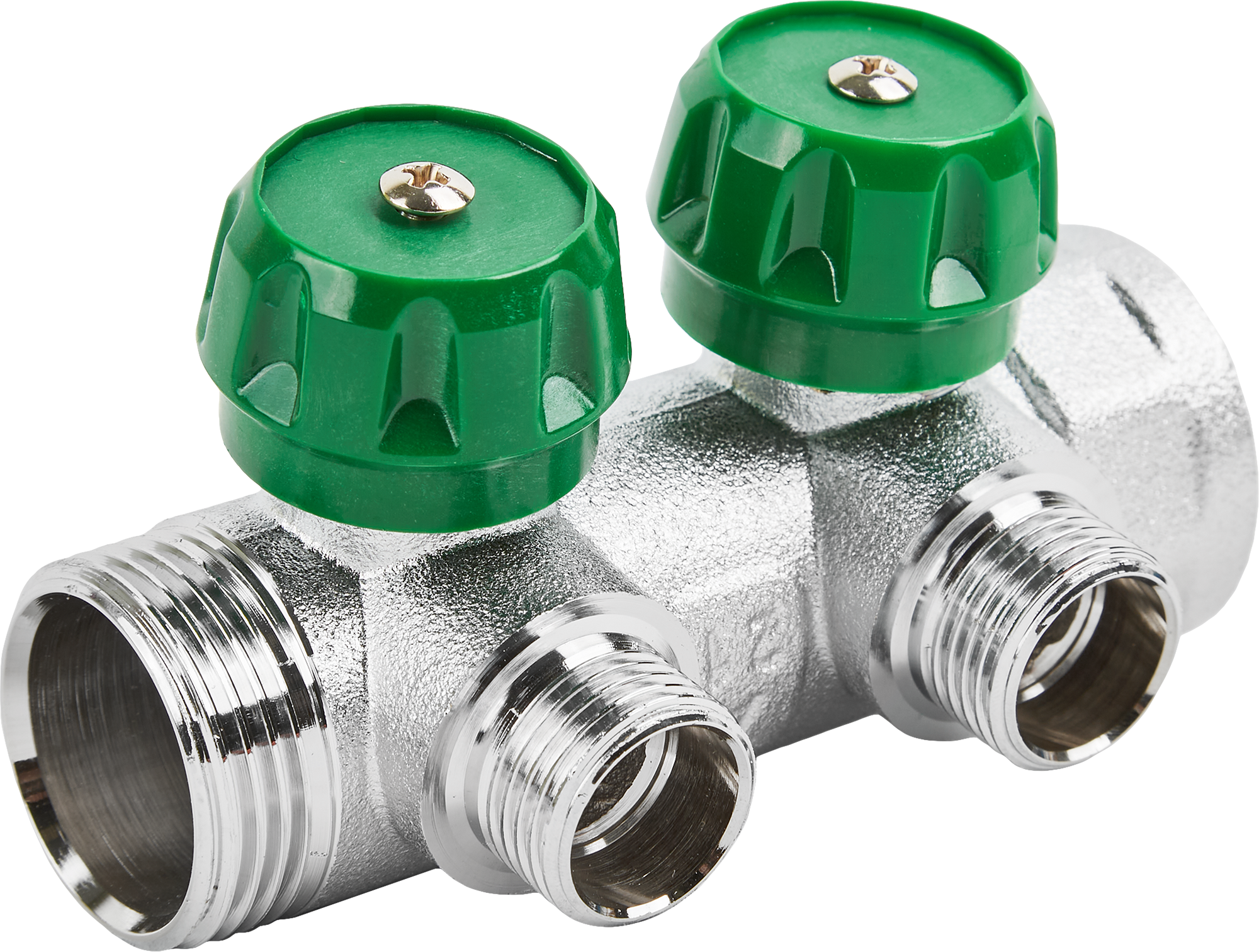 Регулирующий коллектор STOUT 1"x1/2" на 2 отвода для систем отопления 84868364 STLM-0056521