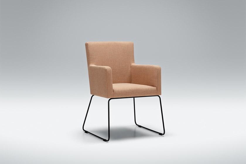 Sits Санный стул с обивкой из ткани Clark sun-id-1464444 - Вид №4