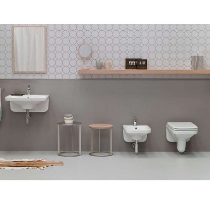 42822 Подвесная раковина настенная овальная   белая Santreyd  - Вид №6