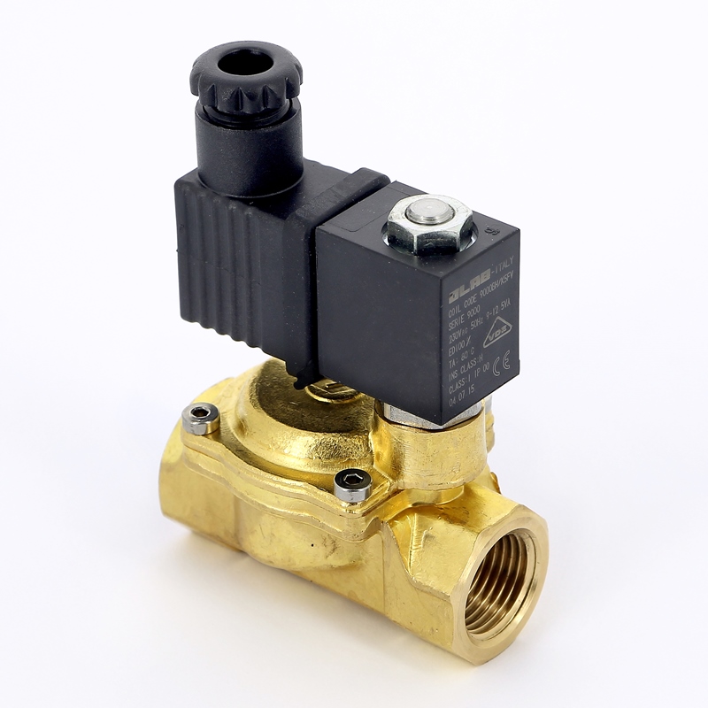 Клапан соленоидный 220В нормально закрытый EMMETI 1/2" 00306200 - Вид №1