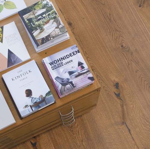 Инженерная доска Boen Chalet Antique Дуб Натур (Гладкая) 2000-4000х350 мм 2100430026 - Вид №5