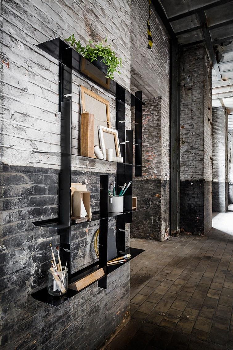 Atelier Belge Модульный настенный книжный шкаф из алюминия sun-id-1423154 - Вид №4