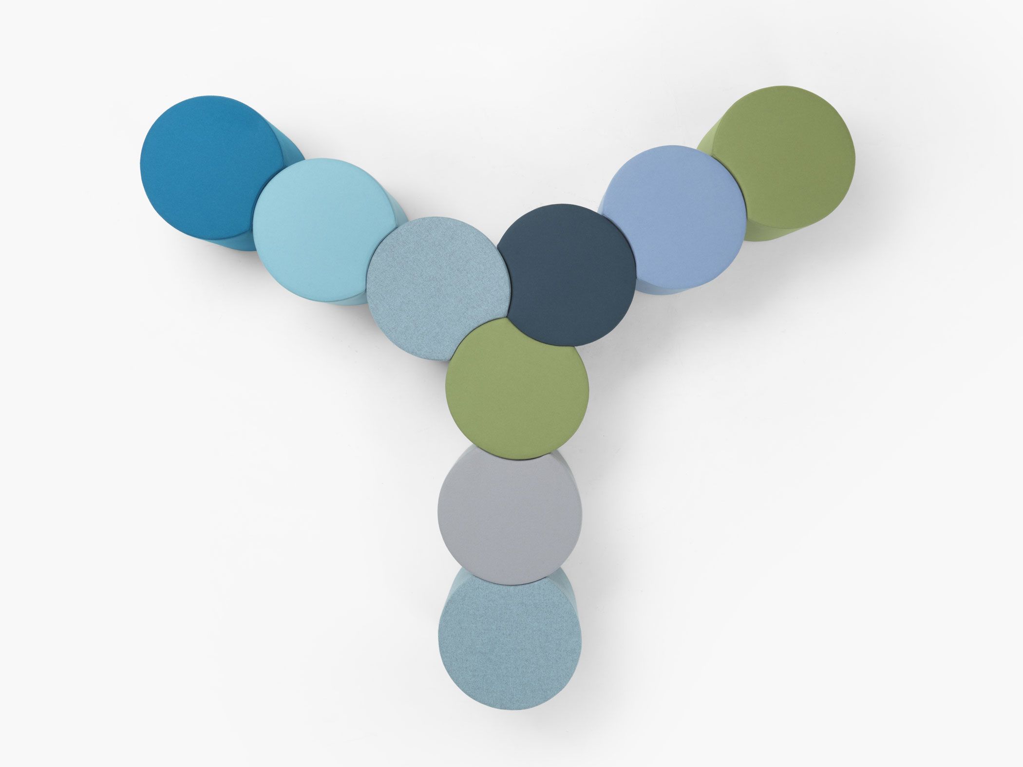 Модульная ткань круглый пуф Marelli APP ARCH-00051070 - Вид №4