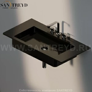 MW75SP9017 Накладная раковина под столешницу  квадратная Ceramica Flaminia Miniwash
