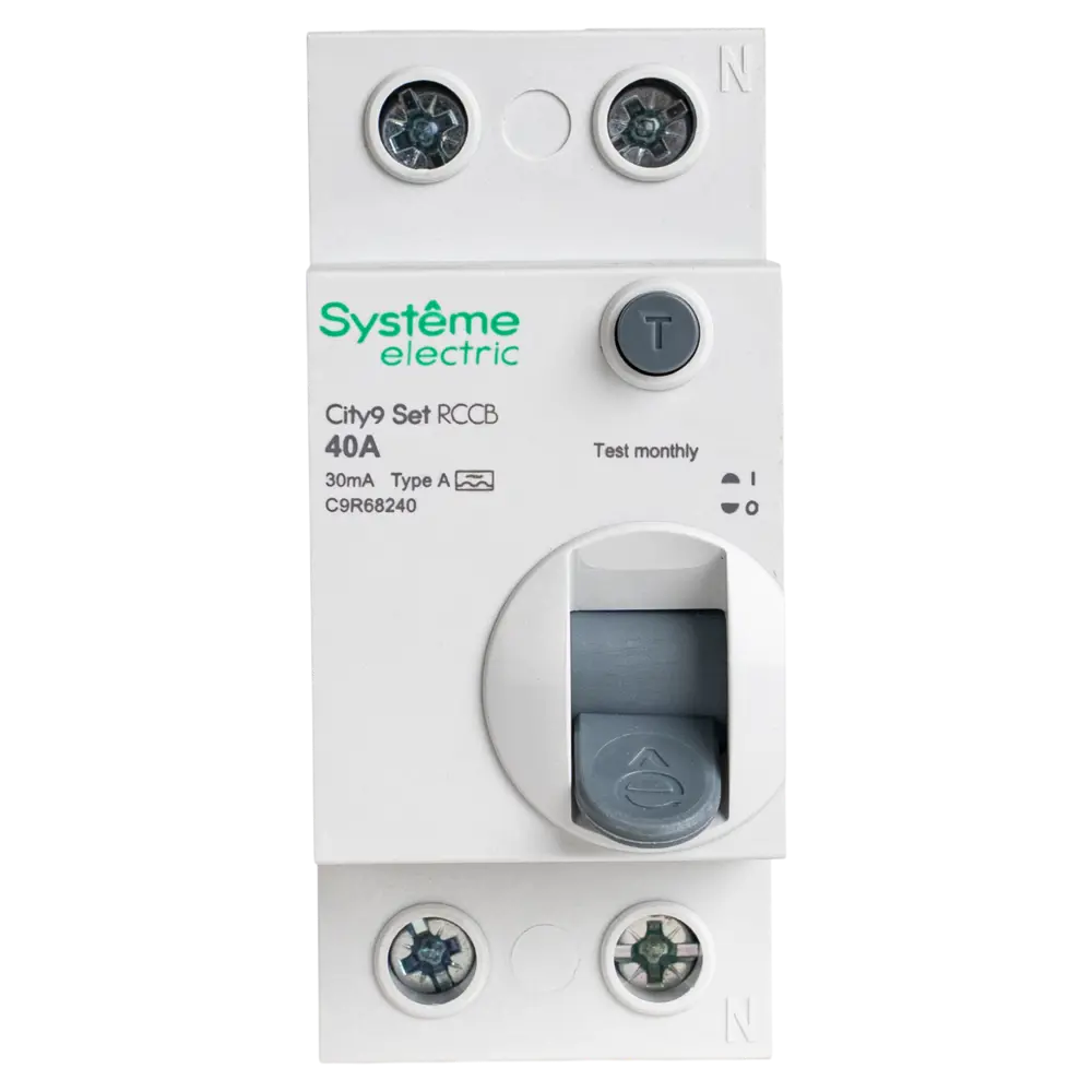 УЗО Systeme Electric City9 Set 40А 30мА - защита от токов утечки 89412704 STLM-1571411 - Вид №1