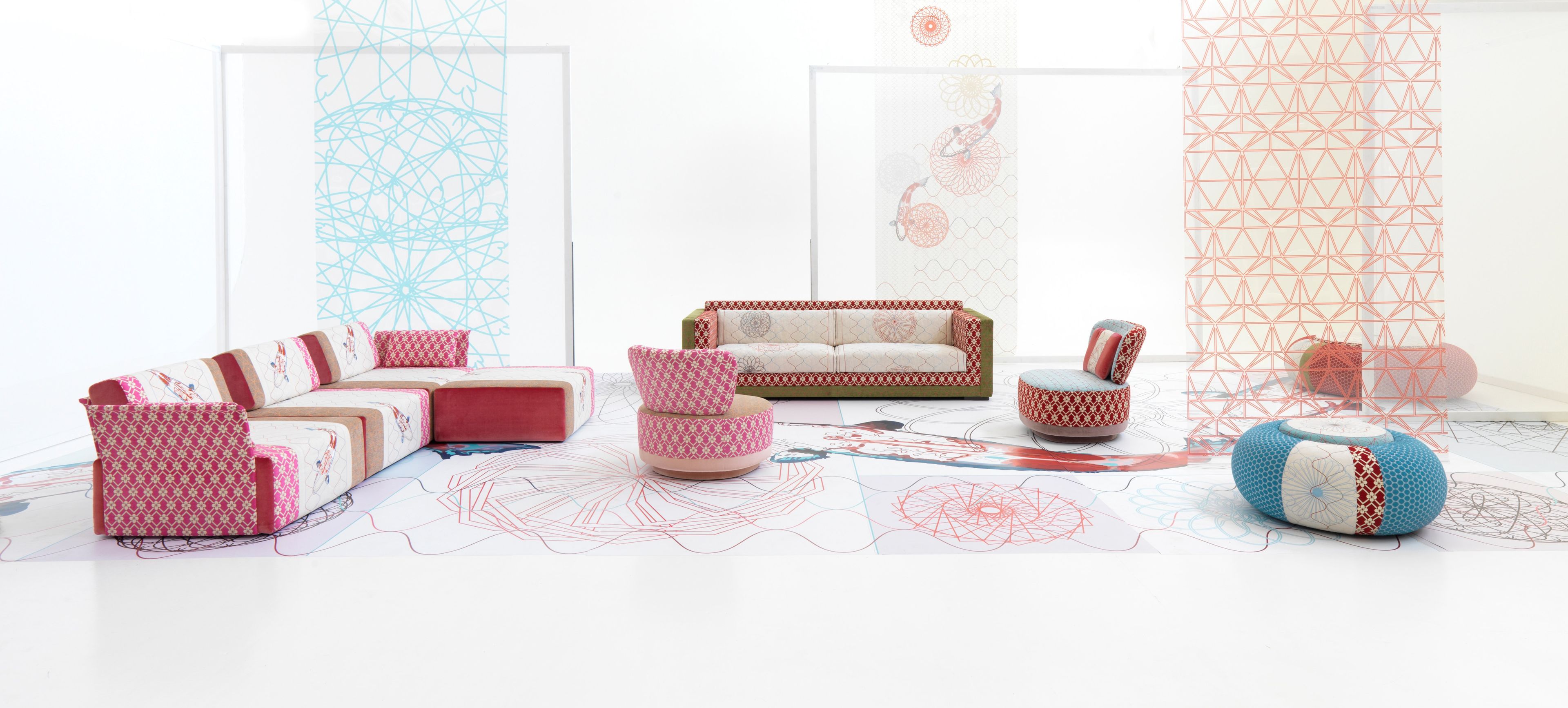 Тканевое кресло MOROSO Sushi edition ARCH-00069352 - Вид №8