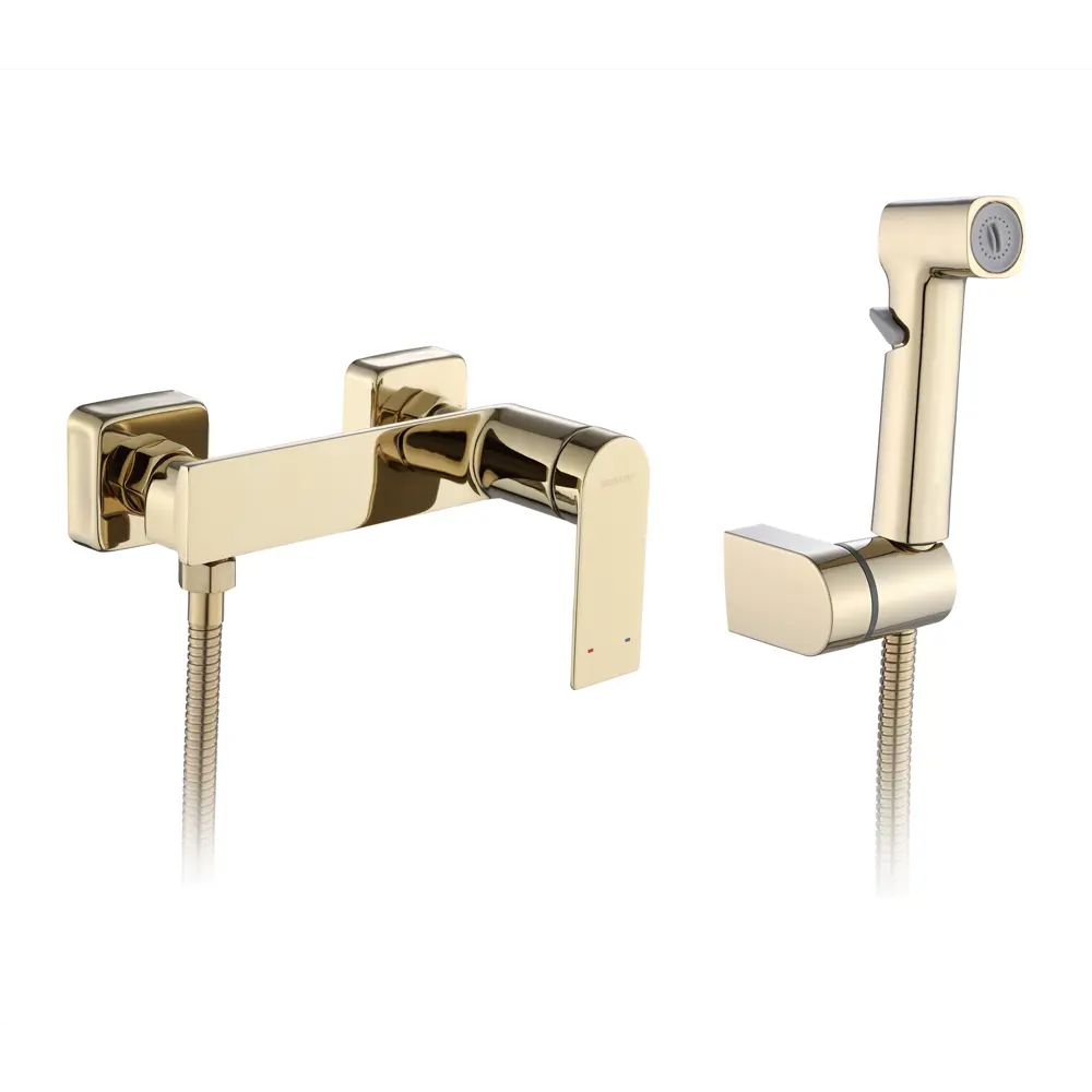 Гигиенический душ Osgard Endi набор со смесителем цвет золото STLM-2180120