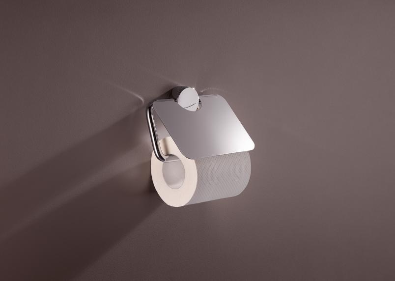 815.21.20040 Держатель рулона туалетной бумаги с крышкой HEWI WC-Accessoires  - Вид №1