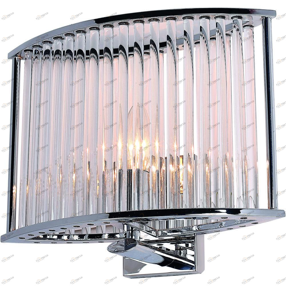 Бра Divinare Domenica 2060/02 AP-1 DIVINARE  078859 Прозрачный;хром 