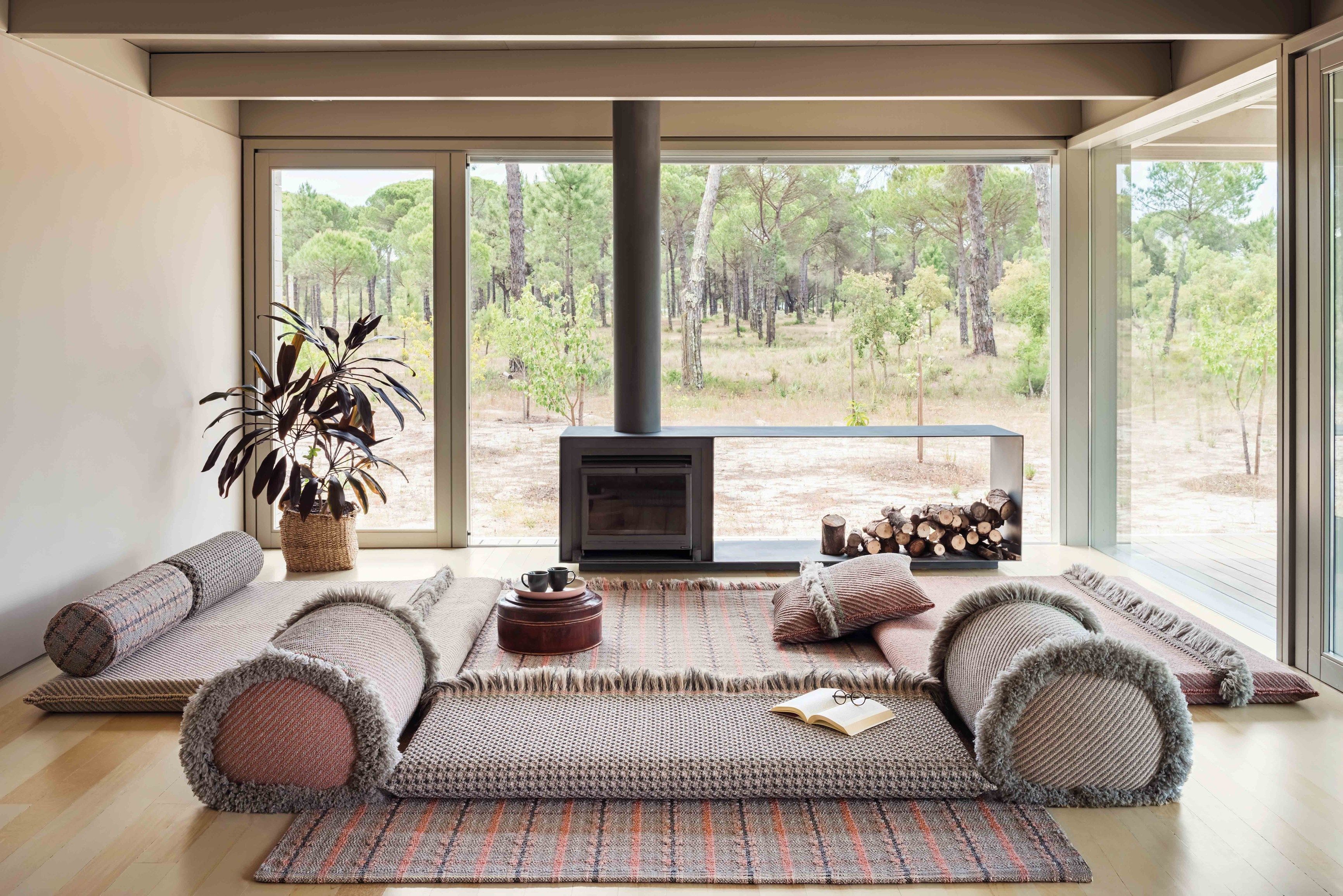 Наружная полипропиленовая квадратная полосатая подушка GAN Garden Layers ARCH-00140394 - Вид №4