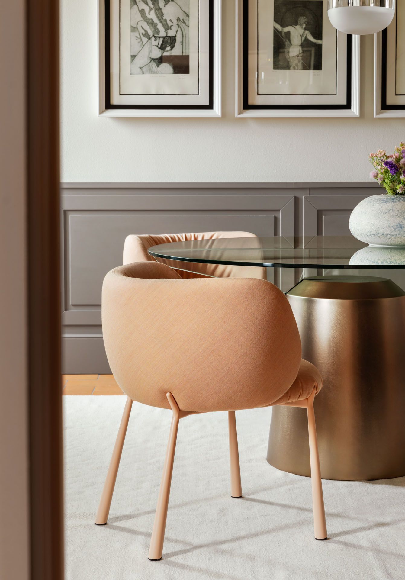 Мягкий стул Midj Mys ARCH-00128122 - Вид №4