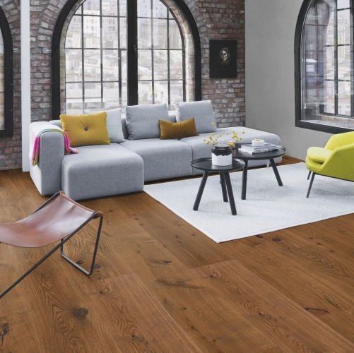 Инженерная доска Boen Chalet Antique Дуб Натур (Гладкая) 2000-4000х395 мм 2100440026 - Вид №10