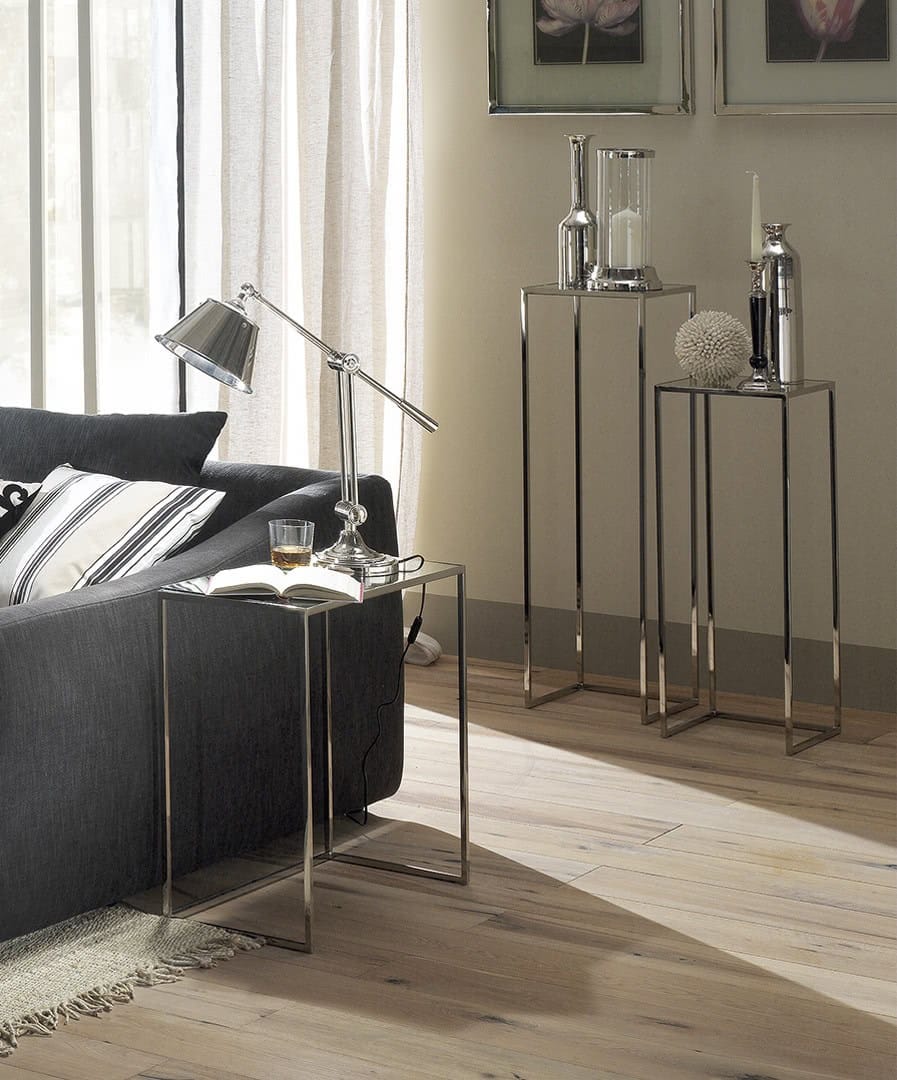 Прямоугольный журнальный столик из зеркального стекла Cantori ARCH-00013252 - Вид №3