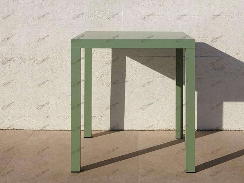 Adico Квадратный алюминиевый садовый стол sun-id-1473580