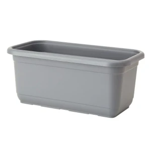 92045311 Балконный ящик Венус Form-plastic 60 см 16 см 6.4 л полипропилен серый / серебристый STLM-1330655
