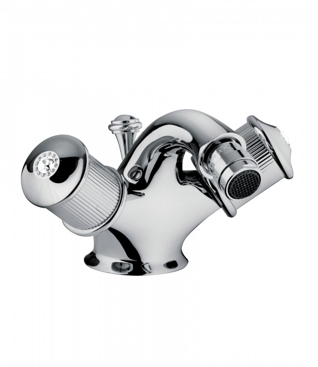 06522-65522 Смеситель для биде на одно отверстие со сливным клапаном 1,1 / 4 ”. Bongio Royale80 