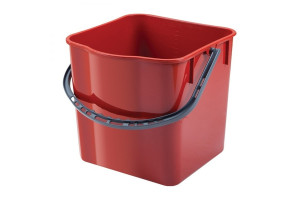 15945939 Ведро, 25 л, красное SK797-R Uctem-Plas