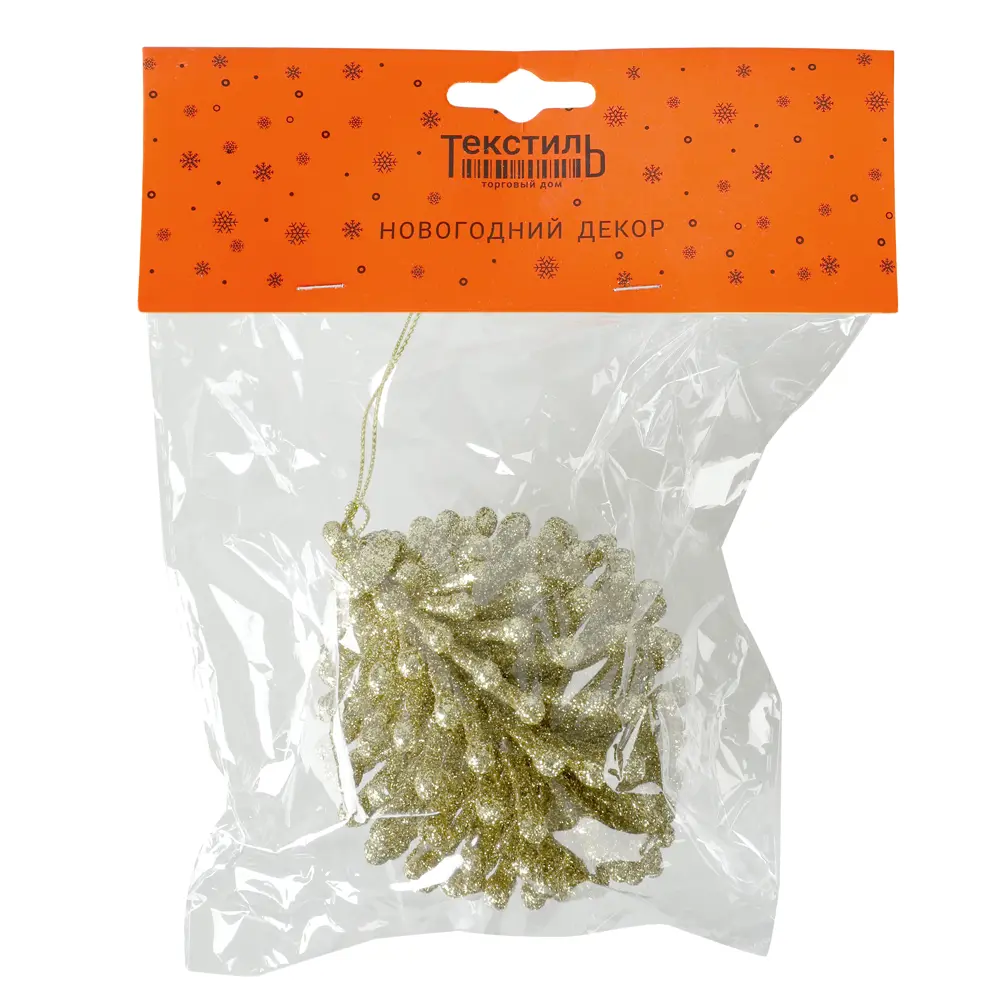 89377730 Новогоднее украшение Шишка JM241906 золотой STLM-1472125 Santreyd  - Вид №3