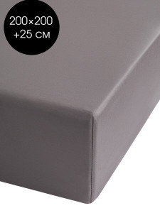 90823285 Простыня C060091, 200x200 см, сатин, на резинке Сатин NEW STLM-0398575 DEНАСТИЯ