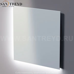 Agape NUDO LED Прямоугольное горизонтальное зеркало с LED подсветкой: длина 80 см, высота 80 см ASPE0808