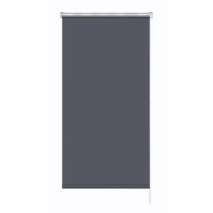 Рулонная штора блэкаут MIAMOZA Silver 70×175 см темно-серая 89407645