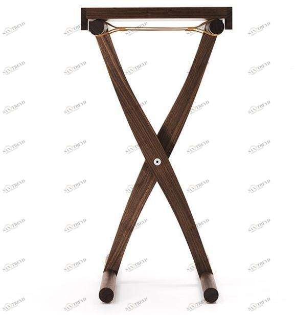 ManifestoDesign Высокий квадратный стол из массива дерева Branda sun-id-1445979