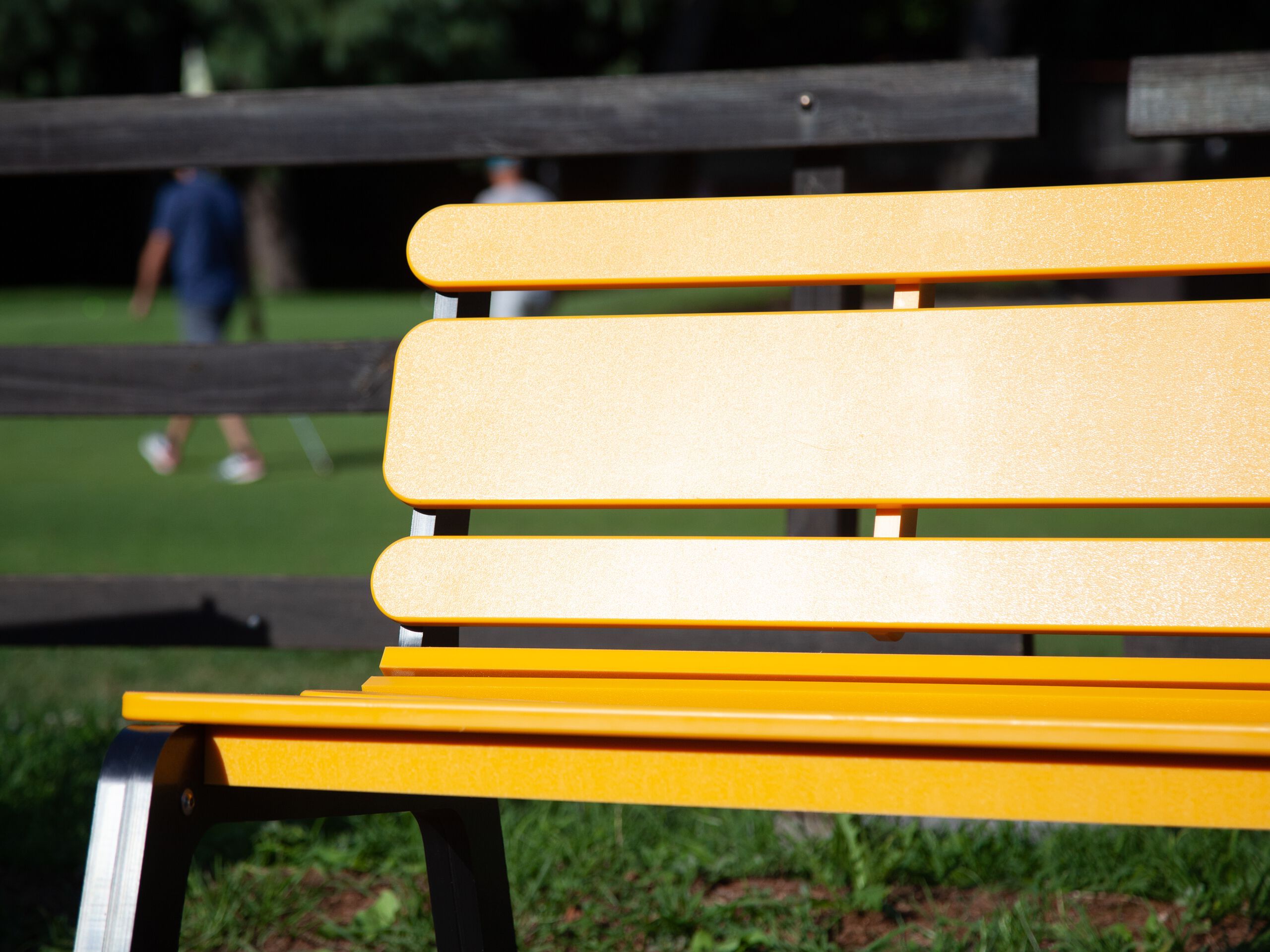 Скамейка из полиэтилена со спинкой Donye Ranardo ARCH-00028276 - Вид №2