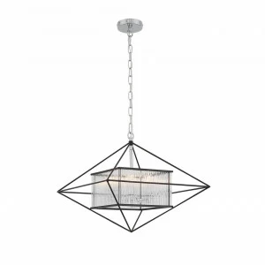 Подвесной светильник металлический черный Scrigno SL366.403.06 ST LUCE ДИЗАЙНЕРСКИЕ, SCRIGNO 00-3889869 Черный