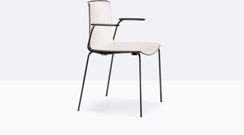 Pedrali Штабелируемый пластиковый стул для ресторана с подлокотниками Tweet sun-id-1386547 - Вид №1