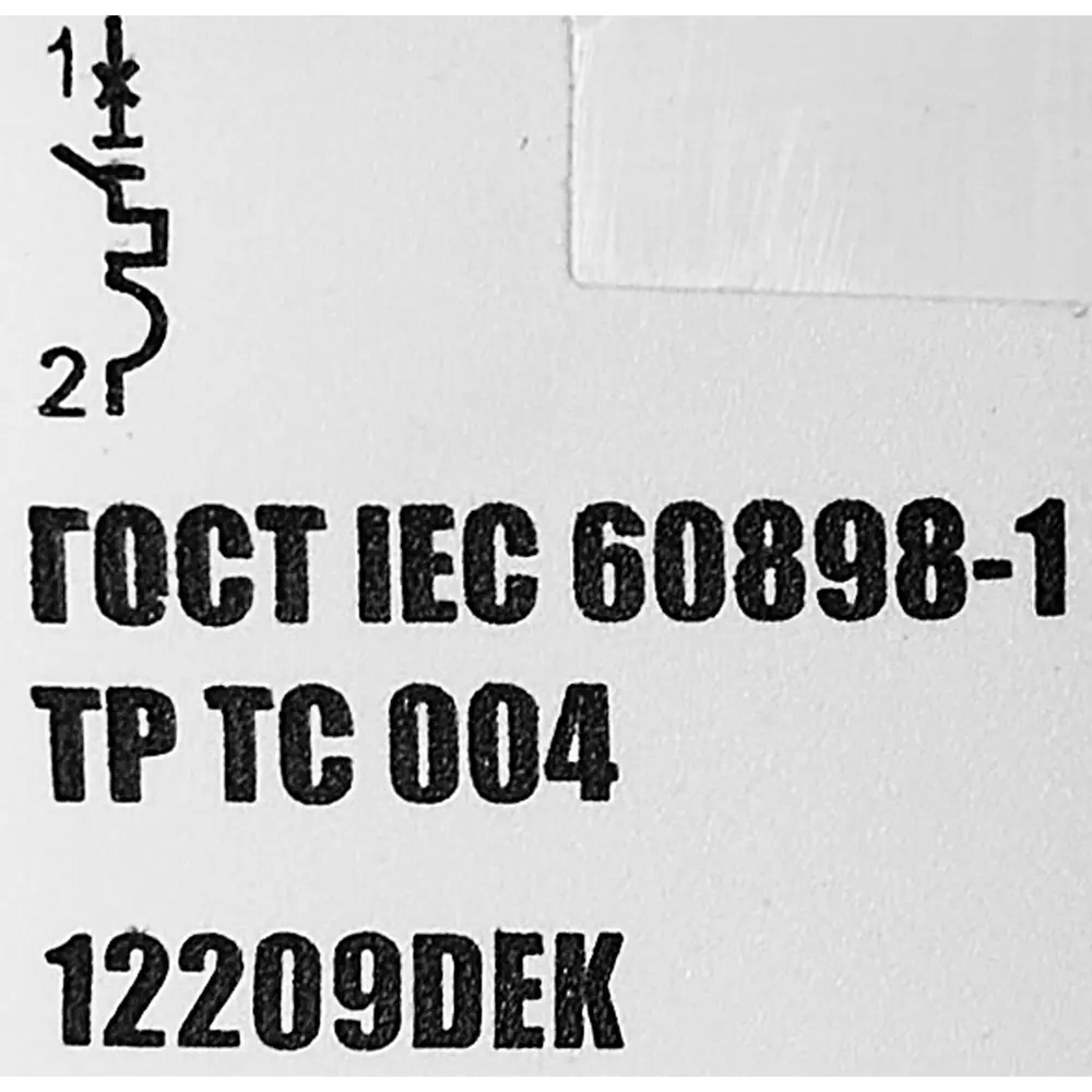 Автоматический выключатель DEKraft ВА-103 для защиты электросетей 88460946 STLM-1114655 - Вид №4
