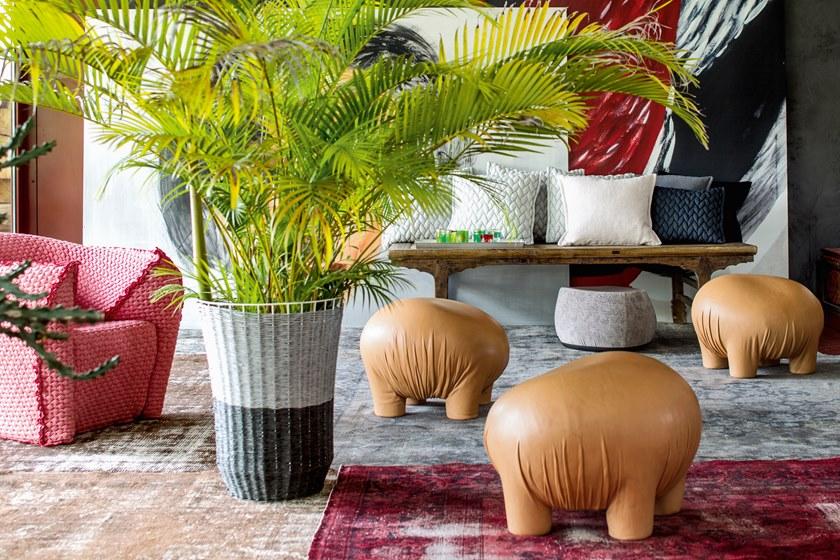 Moroso Пуф из кожи sun-id-1435594 - Вид №3