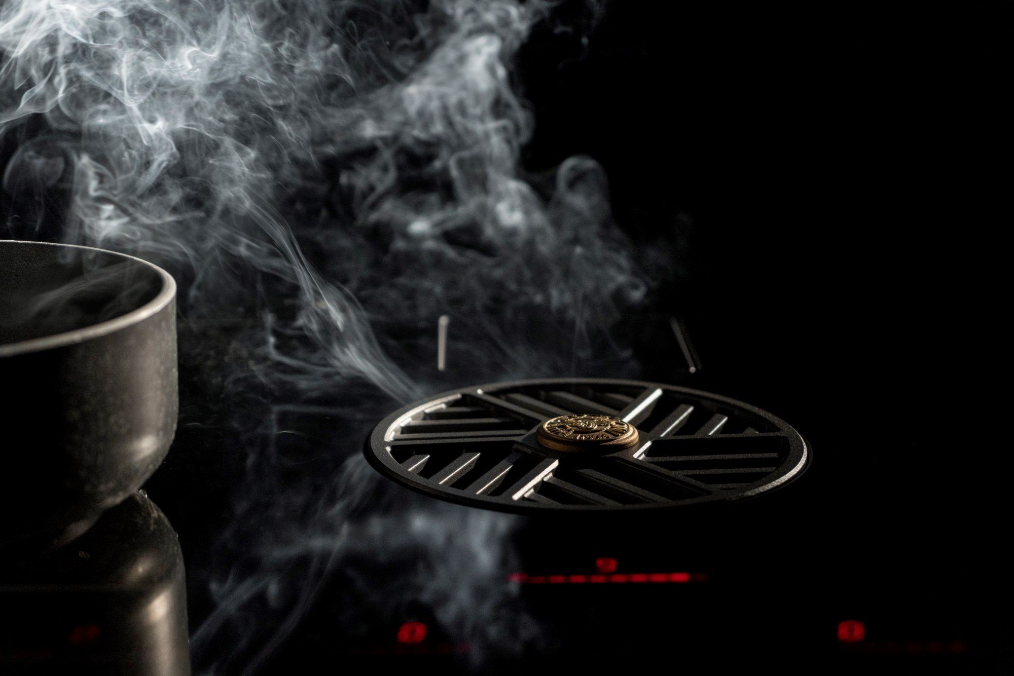 Индукционная плита из стеклокерамики со встроенной вытяжкой класса A+ Bertazzoni P804ICH2M37NT ARCH-00052229 - Вид №3