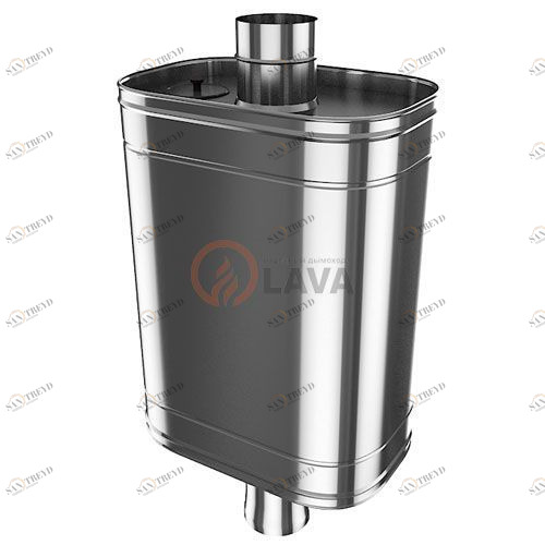 Бак-самовар LAVA 73 л. (0,8 мм, AISI 304) на трубе ЭЛИТ 2735
