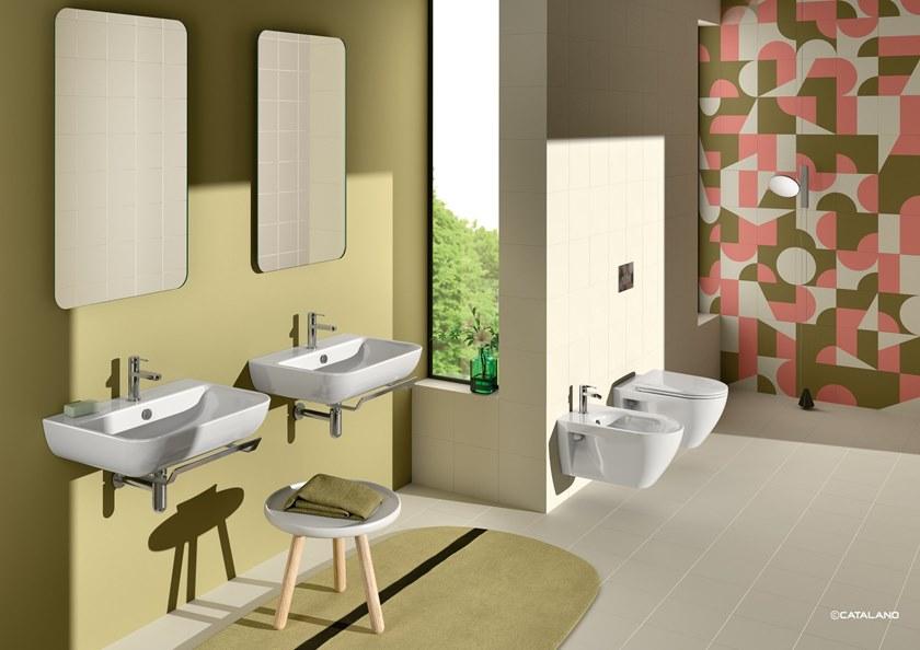 Подвесной унитаз настенный Белый CERAMICA CATALANO Sfera Италия sun-id-1442913 - Вид №4