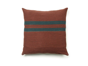 Льняная и шерстяная квадратная подушка