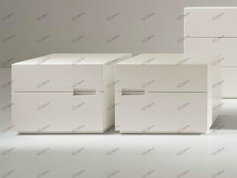 Dall'Agnese Лаковая прикроватная тумба с ящиками Asola sun-id-1378068