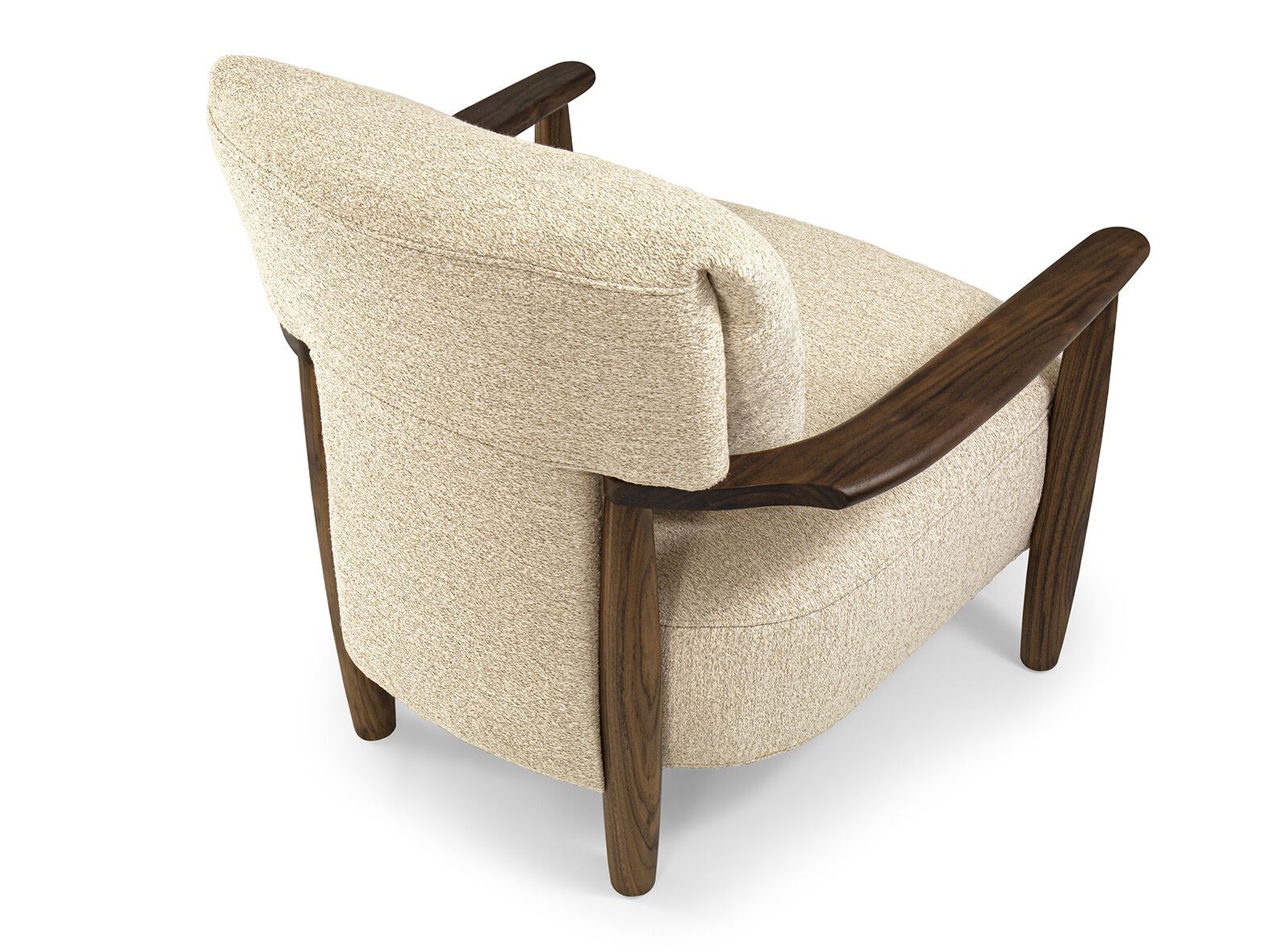 Тканевое кресло с подлокотниками Borzalino LISA ARCH-00046252 - Вид №2