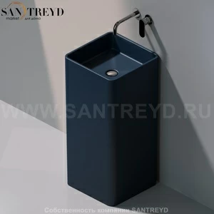 MW40P7016 Напольная раковина стоящая квадратная Ceramica Flaminia Mono