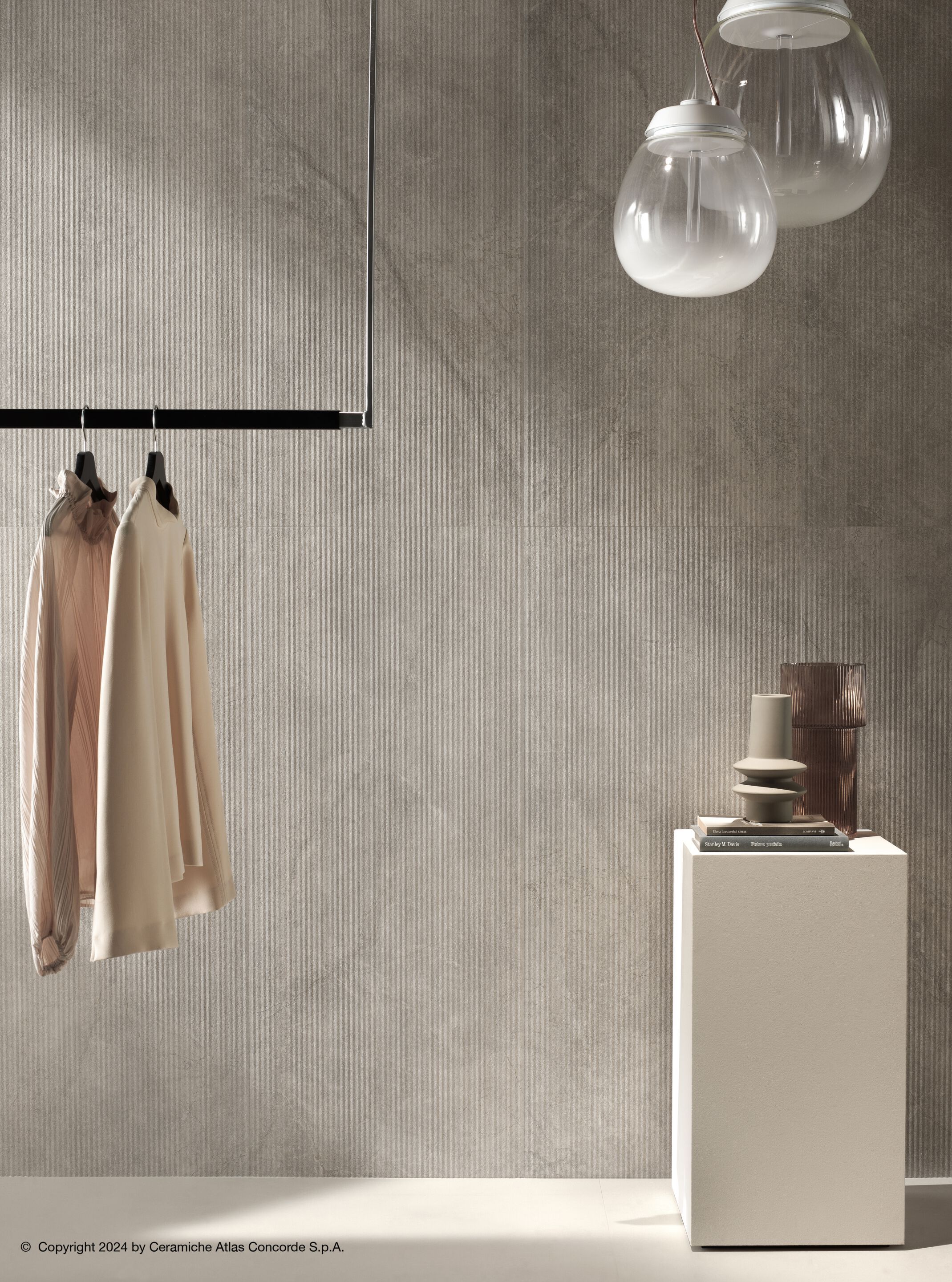 Трехмерная облицовка керамогранита с мраморным эффектом для интерьера Atlas Concorde ARCH-00125054 - Вид №21